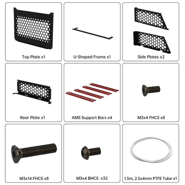 BIQU Panda Perch Alu Mount Support P/X-series