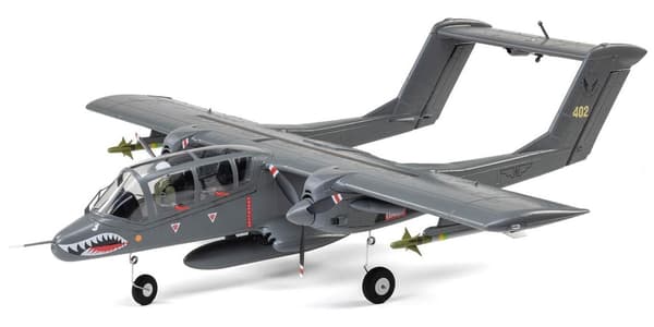E-Flite Micro OV-10 Bronco 645mm BNF AS3X & SAFE