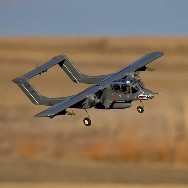 E-Flite Micro OV-10 Bronco 645mm BNF AS3X & SAFE