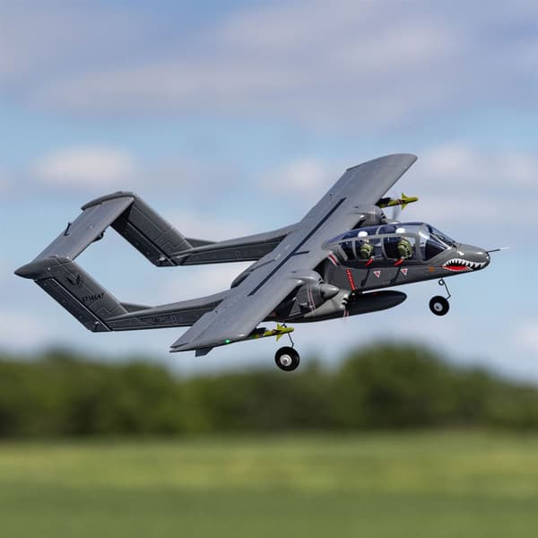 E-Flite Micro OV-10 Bronco 645mm BNF AS3X & SAFE