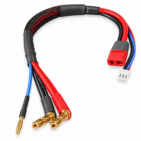 Bronto Ladekabel / Drivkabel - Deans til 4mm