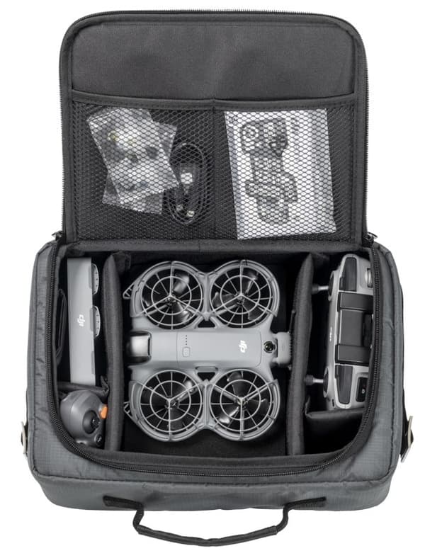 B&amp;W Utomhus Drönarväska för DJI Neo 2 - Grå
