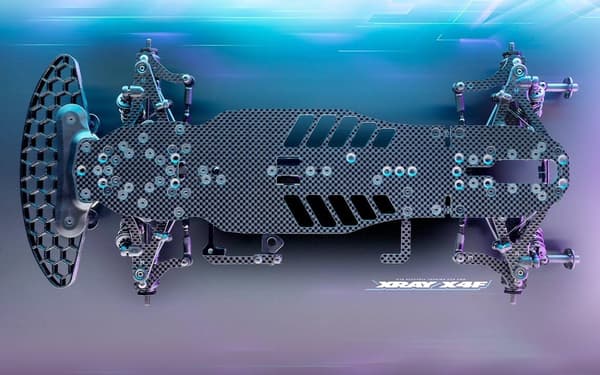 XRAY X4F 2027 - 1/10 Touring-kit framhjulsdrift