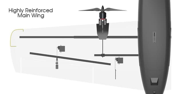 HeeWing T2 Cruza EPP FPV PNP - 3310 Ed.