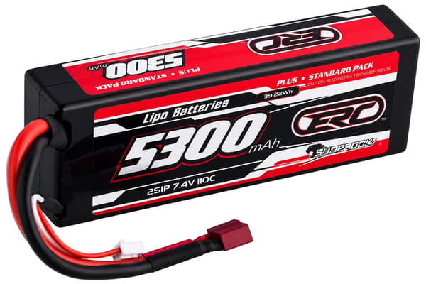 2s  5300mAh -110C - Sunpadow ERC LiPo - Deans