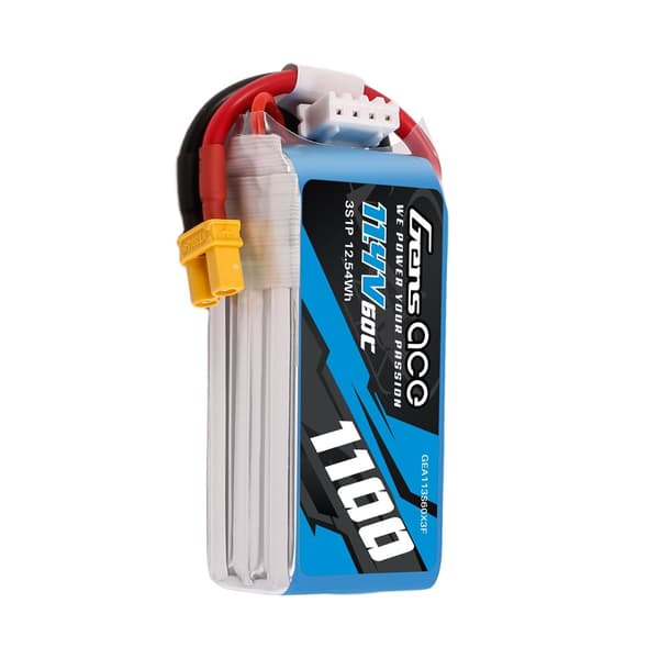 3s  1100mAh - 60C - Gens Ace XT30