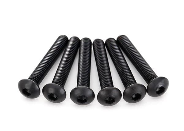 TRX-2596 Screws 4x25mm button-head (6)