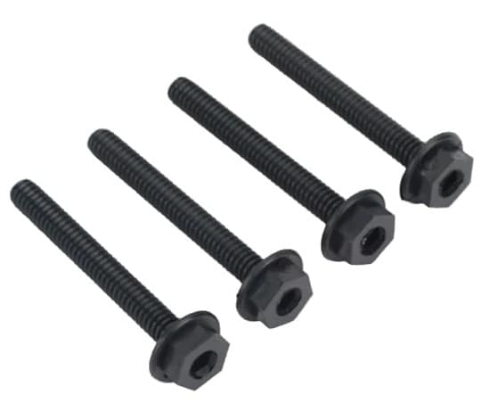 DB142 Nylonvingbultar 1/4-20 X 2 (4)