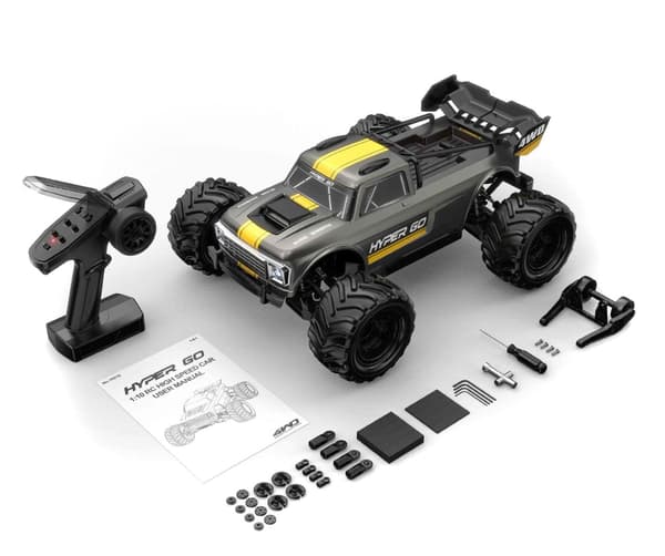 MJX Hyper Go Borstlös Lastbil 1/10 Grå - RTR