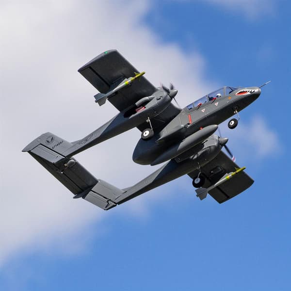 E-Flite Micro OV-10 Bronco 645mm BNF AS3X & SAFE
