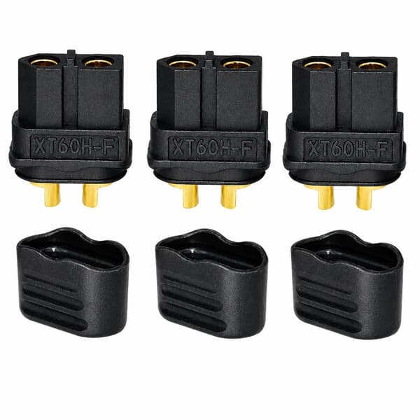Bronto XT60 Black w/cap - 3x Female