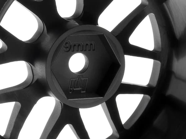 HPI-109156 BBS Spoke Wheel 48x31mm Black