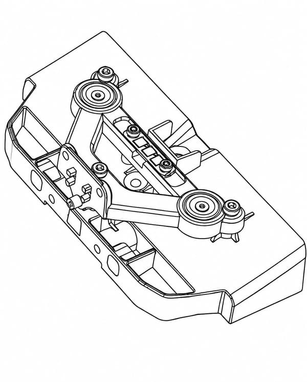 MJX P10113 Rear Anti-collision Assembly