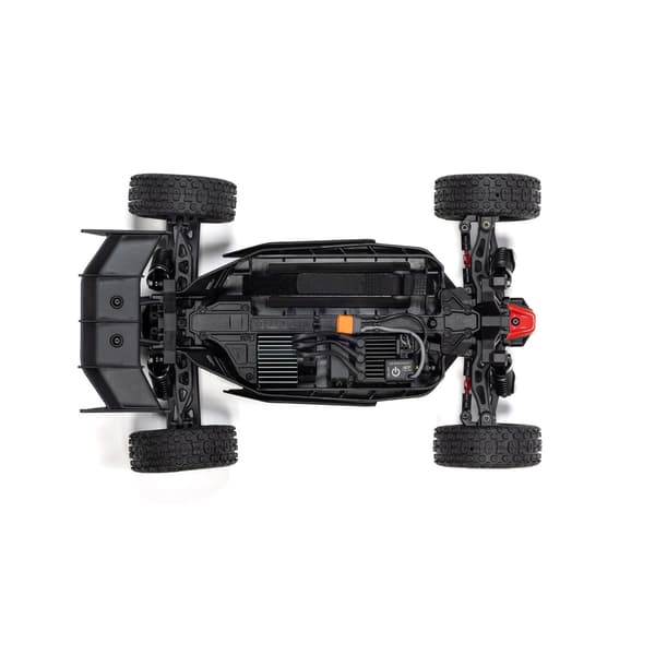 ARRMA Typhon Grom 223S BLX 4WD Sølv/Sort - RTR