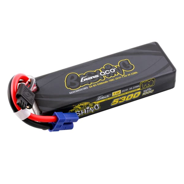 2s  5300mAh -100C - Gens Ace EC5 Bashing G-Tech