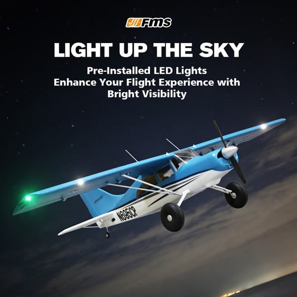 FMS Maule 1500mm flydere RTF