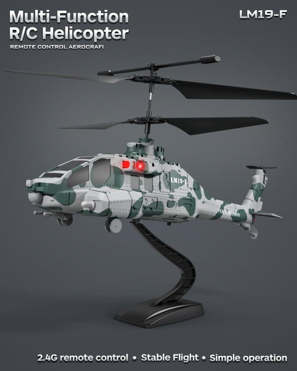 LMRC Apache Helikopter - Komplet
