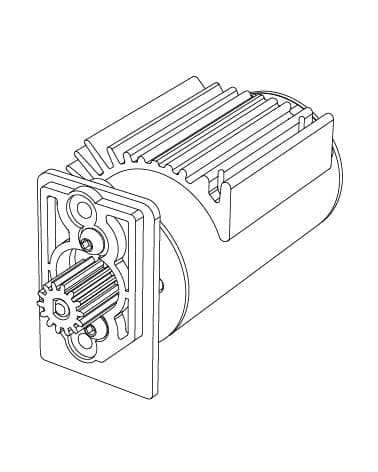MJX B2852D Motor Assembly