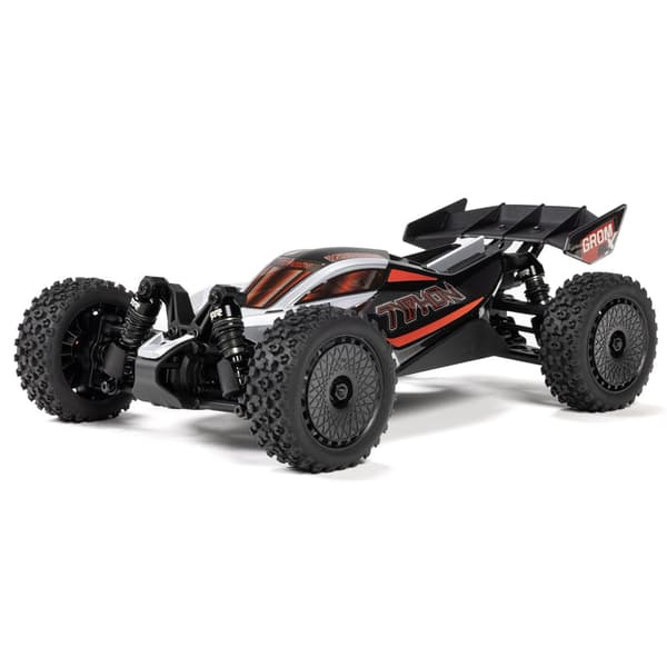 ARRMA Typhon Grom 223S BLX 4WD Sølv/Sort - RTR