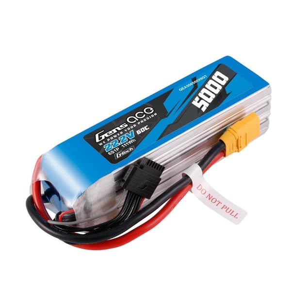6s  5000mAh - 60C - Gens Ace G-Tech XT90