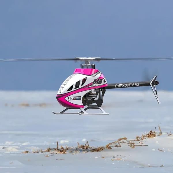 OMP Hobby M2 V3 Sporthelikopter - Nebula Rosa