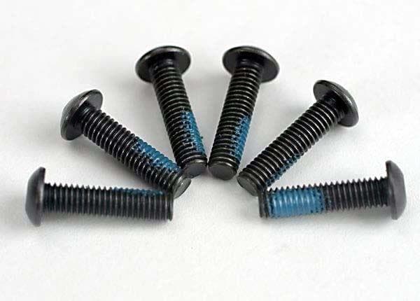 TRX-5282 Screws M3x12mm Button-Head Hex (6)
