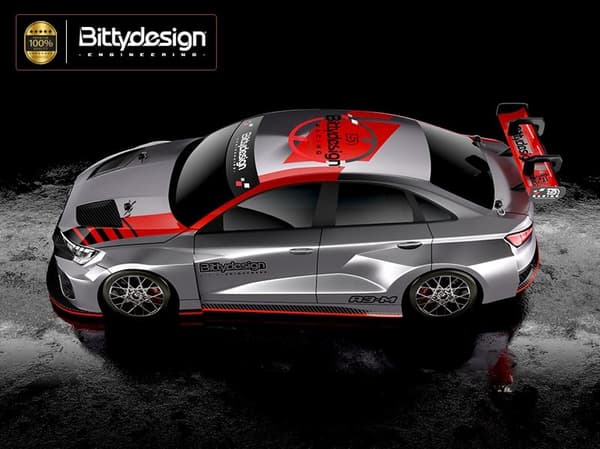 Bittydesign A3-M Kaross för M-Chassi 210-225mm