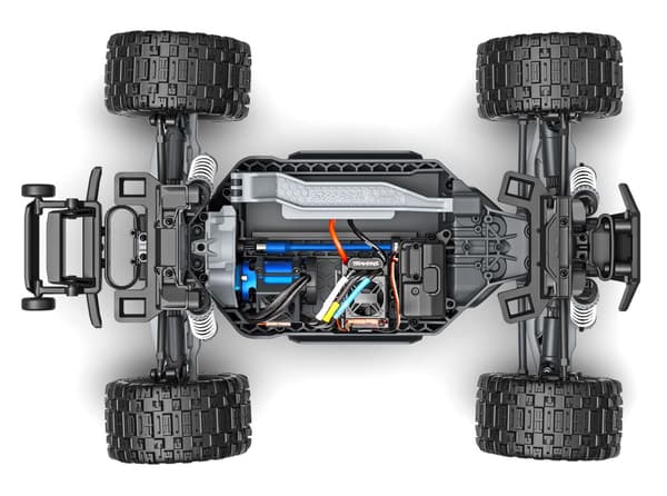Traxxas Rustler 1/10 4WD BL 3S RTR Grøn