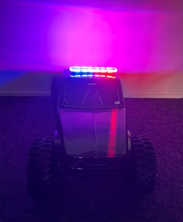 RS LED - Varsellys 114mm - Gul