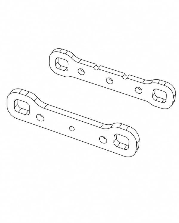 MJX P10314R Rear Reinforcement Part