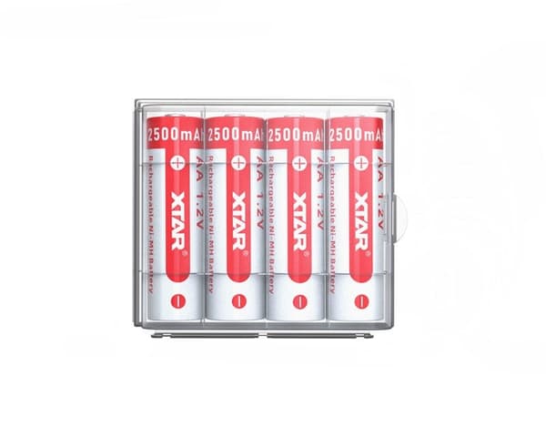 XTAR AA 1.2V 2500mAh Batterier 4stk