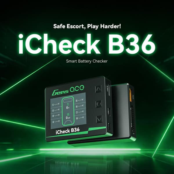 Gens Ace iCheck B36 - Smart Battery Checker