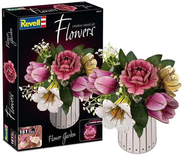 Revell Creative Wood Art - Blomsterhave