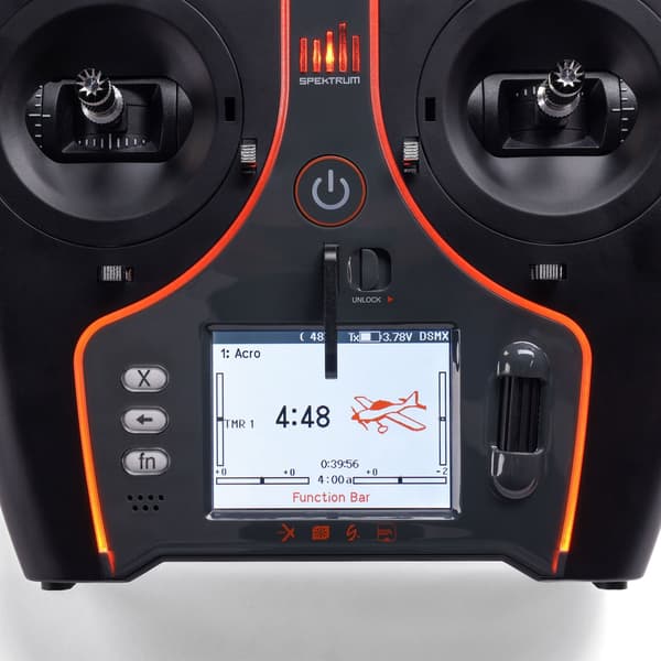 Spektrum NX7e+ DSMX Smart - Sort udgave