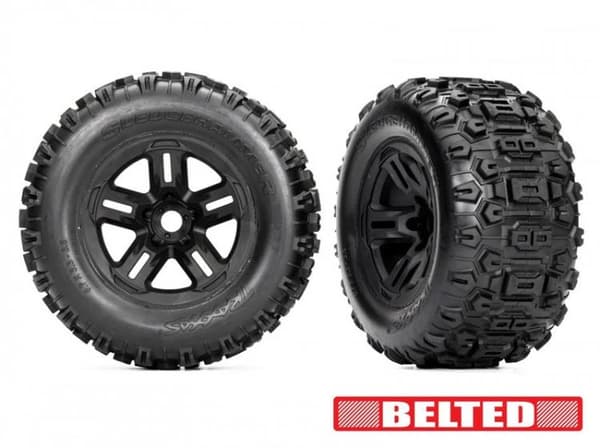 TRX-9576 Sledgehammer Dæk &amp; Hjul Rem 3.8 (2)