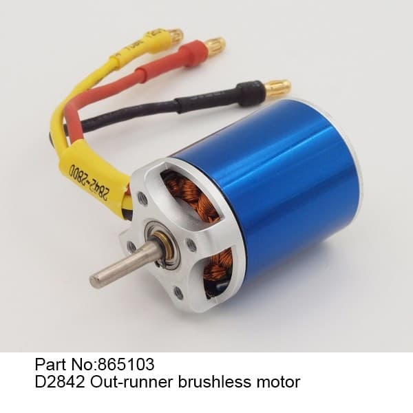 JW865103 D2842 Out-runner brushless motor