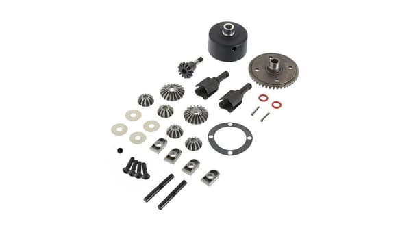 AR220028 Diff Set Front/Rear 43T Straight