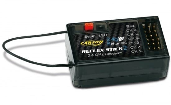 Carson ReflexStick2 6ch Radio med Mottaker 2.4GHz