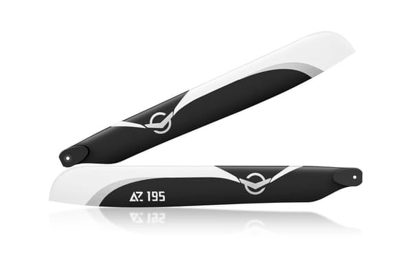 AZURE 195 mm PPA CF rotorblade til helikopter