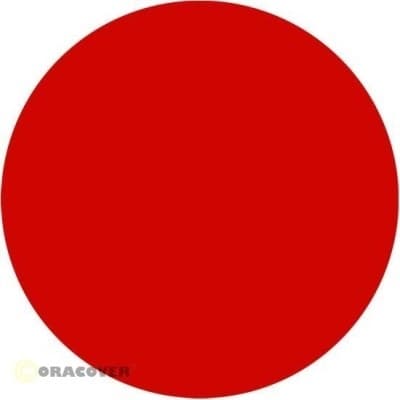 Oracover Fluor Red 2 meter