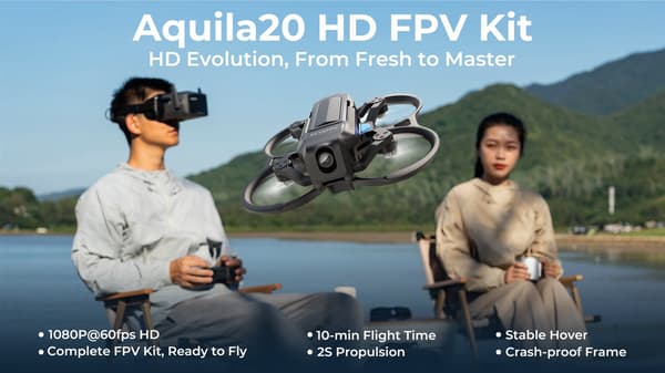 BETAFPV Aquila 20 BL FPV-sæt RTF HD ELRS