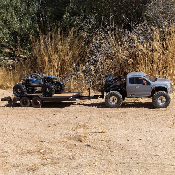 Axial SCX10 Flat Bed Vehicle Trailer