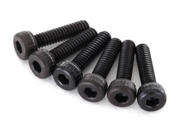 TRX-2564 Screws M2x8mm Cap-head Hex Socket (6)