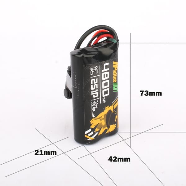 2s  4800mAh - 1C - Auline Li-Ion XT30 for Goggles