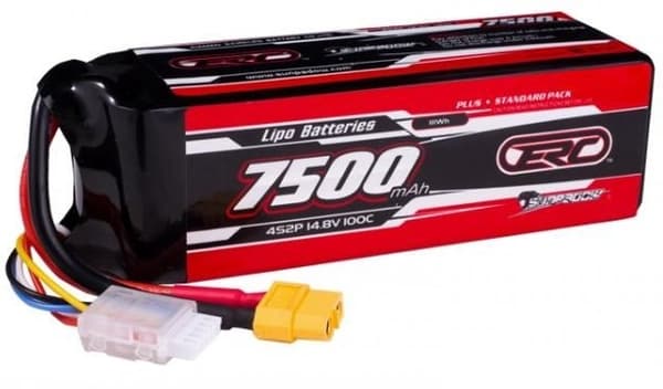 4s  7500mAh - 100C - Sunpadow ERC LiPo - XT60