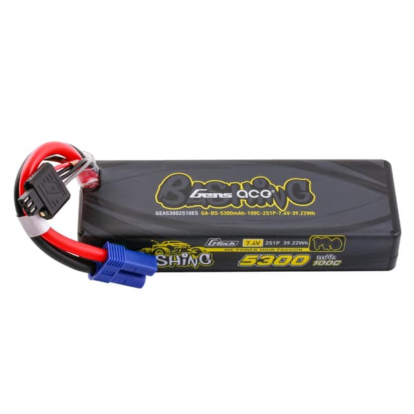 2s  5300mAh -100C - Gens Ace EC5 Bashing G-Tech