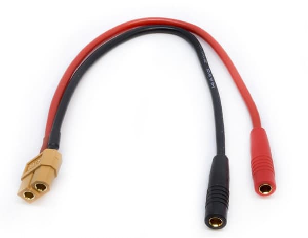 Bronto Adapter - 4mm banan till XT60