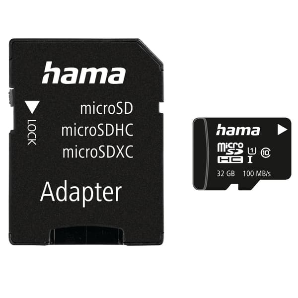 Hama minnekort MicroSDHC  32GB Class 10 UI V10
