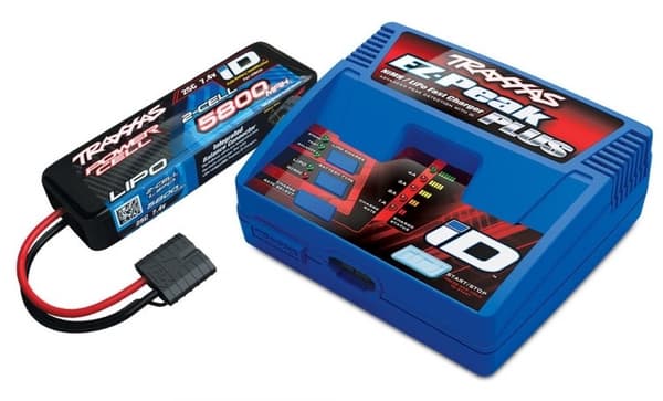 Traxxas EZ-Peak Plus 4A &amp; 2s 5800mAh 25C Combo