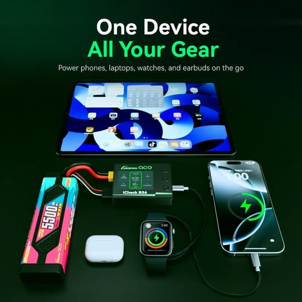 Gens Ace iCheck B36 - Smart Battery Checker